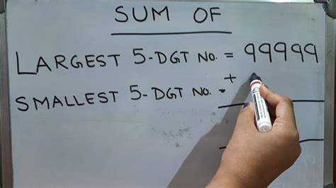 Find the sum of the largest 5 .